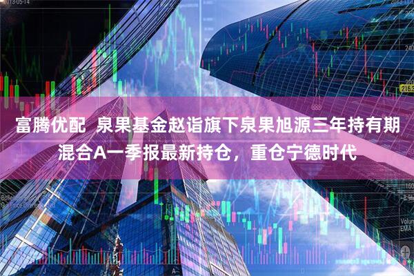 富腾优配  泉果基金赵诣旗下泉果旭源三年持有期混合A一季报最新持仓，重仓宁德时代